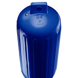 Defensa Polyform G-6 de doble ojo 11" x 30" - Azul cobalto con adaptador