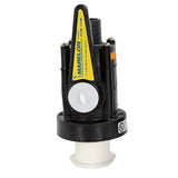 Válvula de fondo de flujo total Marelon Forespar y pasacascos tipo hongo de 1-1/4"