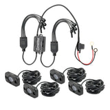 Kit de luces decorativas RGB HEISE - Paquete de 4