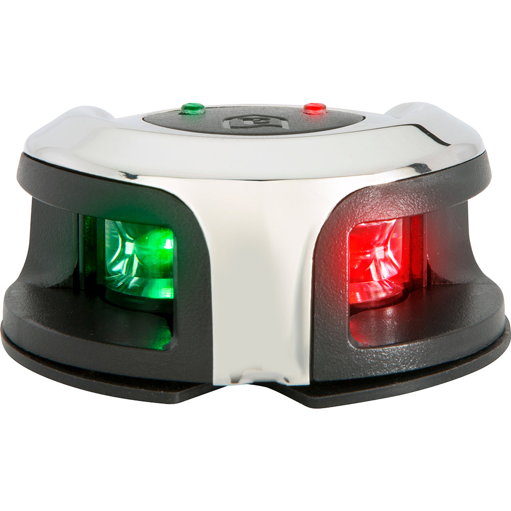 Luz de navegación Attwood LightArmor de montaje en proa - Acero inoxidable - Bicolor - 2NM