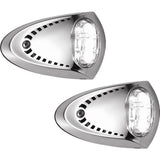 Luces LED de acoplamiento Attwood - Acero inoxidable - LED blanco - Par