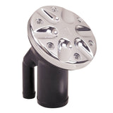 Perko 0590 Boca de llenado ventilada para manguera de 1-1/2" - Cuello angulado - Cromo