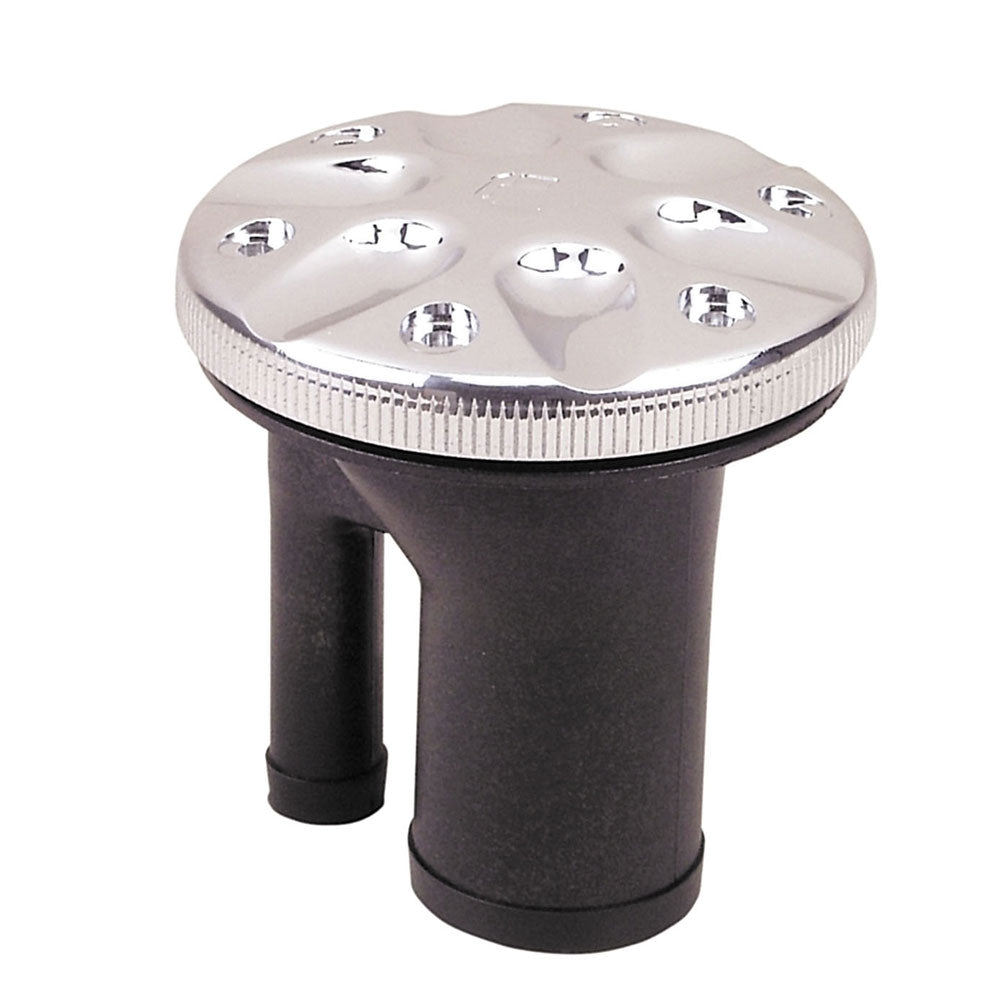 Perko 0591 Llenado Ventilado para Manguera de 1-1/2" - Cuello Recto - Cromo
