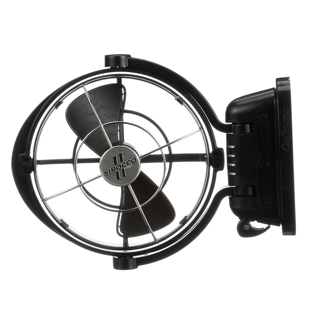 Ventilador Sirocco II Elite SEEKR de Caframo - Negro