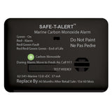 Alarma de monóxido de carbono Safe-T-Alert Serie 62 - 12V - 62-541-Marine - Montaje en superficie - Negro