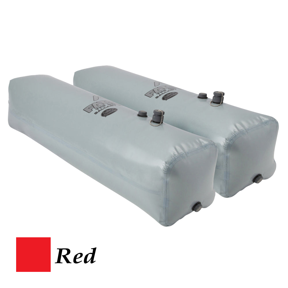 Lastre de saco lateral FATSAC - Par - 260 lbs cada uno - Rojo