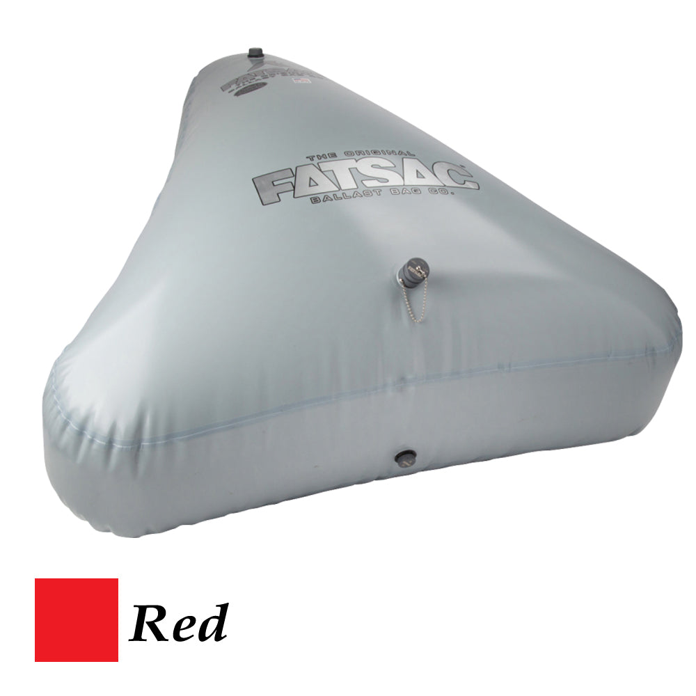 Lastre para embarcación FATSAC Open Bow Triangle - 650 libras - Rojo