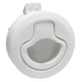 Tirador de anillo pequeño Whitecap de nailon sin bloqueo, blanco