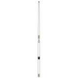 Antena digital 532-VW-RS de 16 pies, blanca, VHF para soportes RUPP