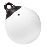 Taylor Made 18" Tuff End™ Inflatable Vinyl Buoy - White