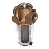 Filtro de agua bruta GROCO Serie ARG-1000 de 1" con cesta Monel