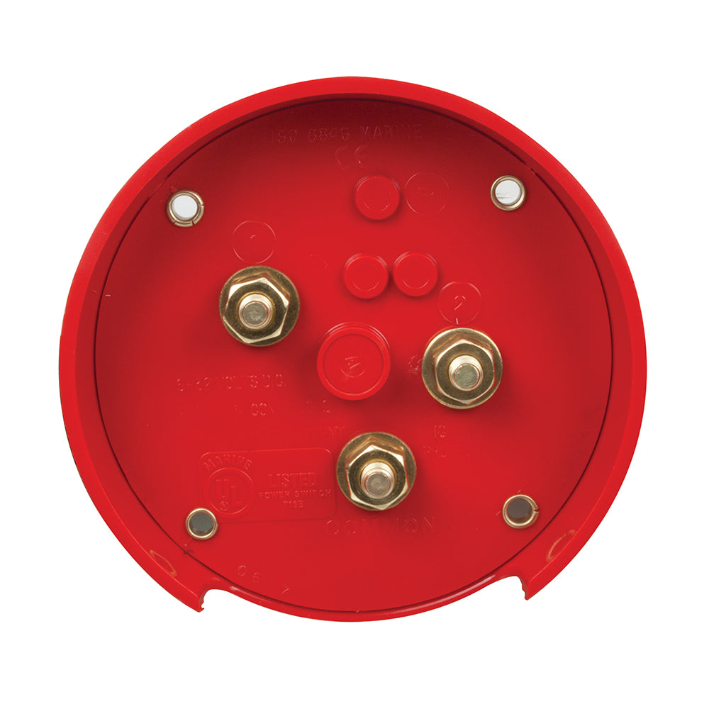 Interruptor selector de batería Perko de servicio medio con bloqueo con llave