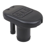 Perko Tapa de llenado/respiradero de tanque de gasolina combinado para manguera de 1-1/2" - Cuello recto