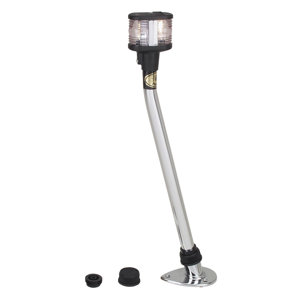 Luz de combinación todo horizonte blanca/tope de mástil con montaje enchufable Perko - 12V