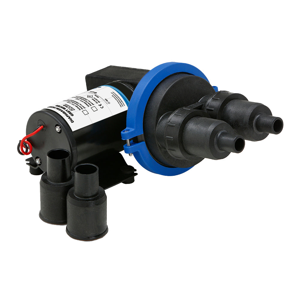 Bomba de diafragma para aguas residuales compacta Albin Group - 22L (5.8GPM) - 24V