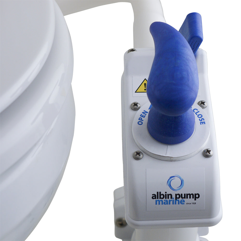 Manual del inodoro marino compacto Albin Group