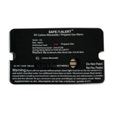 Alarma combinada de monóxido de carbono y propano de montaje en superficie Safe-T-Alert serie 45 - Negra