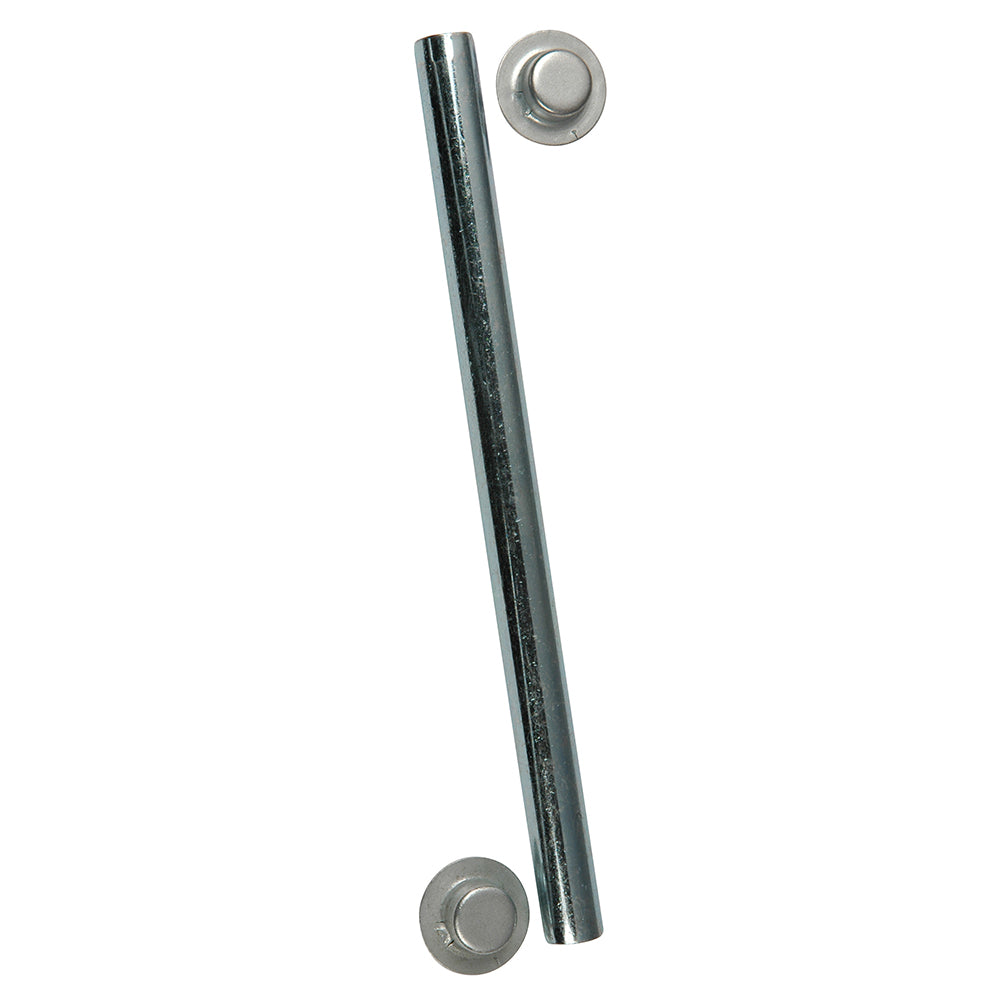 C.E. Smith Eje de rodillo de paquete de 1/2" x 5-1/4" con tuercas ciegas - Zinc