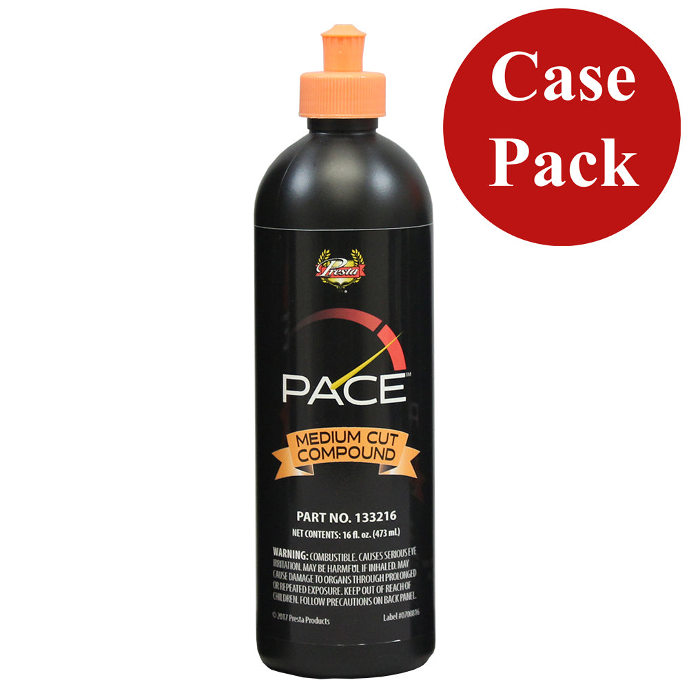 Compuesto de pulido medio Presta PACE™ - 16oz - *Caja de 6 unidades*