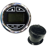 Sonda Faria Chesapeake negra de 2" con transductor de casco