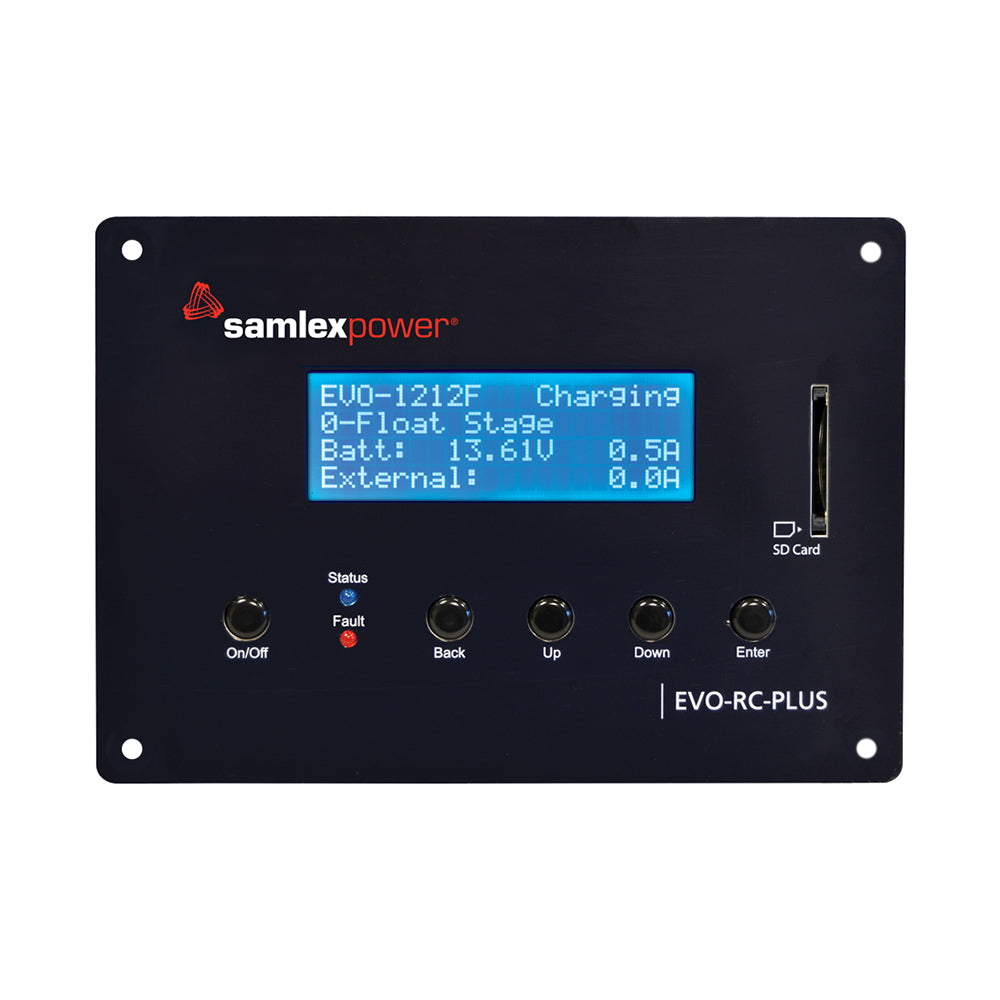 Control remoto programable Samlex para inversor/cargador Evolution™ serie F - Opcional