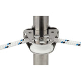 Motón de reenvío para estante de línea de enrollado Schaefer Clamp-On - 1" con rodamiento de bolas