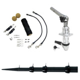 Sistema de montaje superior Tigress XD - 15' - Kit de aparejo Elite para tangones Black Outriggers