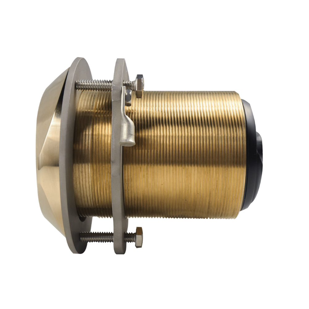 Luz LED subacuática Lumitec SeaBlaze Typhoon de bronce pasacasco - Espectro RGBW