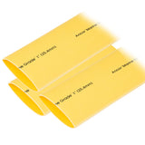 Tubo termorretráctil Ancor de 1" x 3" - Amarillo - 3 piezas