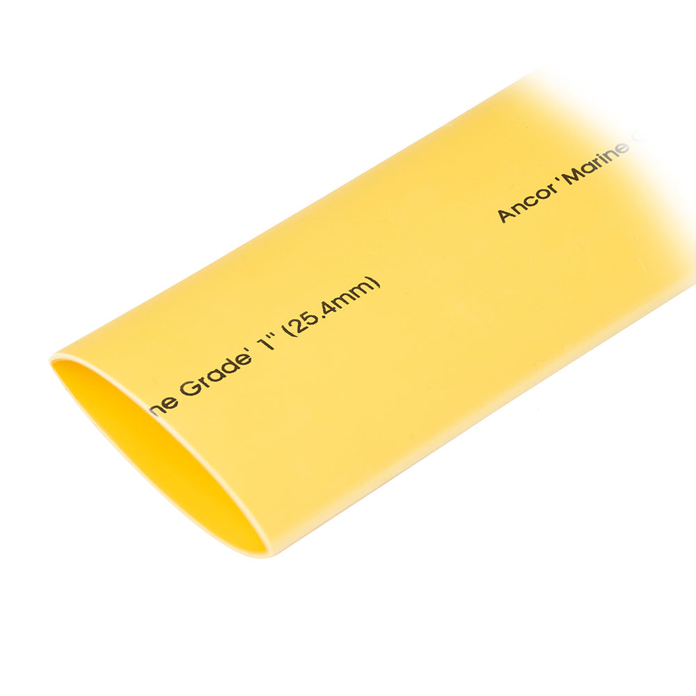 Termorretráctil Ancor 1" x 48" - Amarillo - 1 pieza