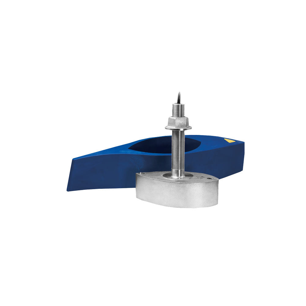 Transductor pasacasco de acero inoxidable Furuno 556TID-HDD SS260 con temperatura y bloque de carenado - 10 pines