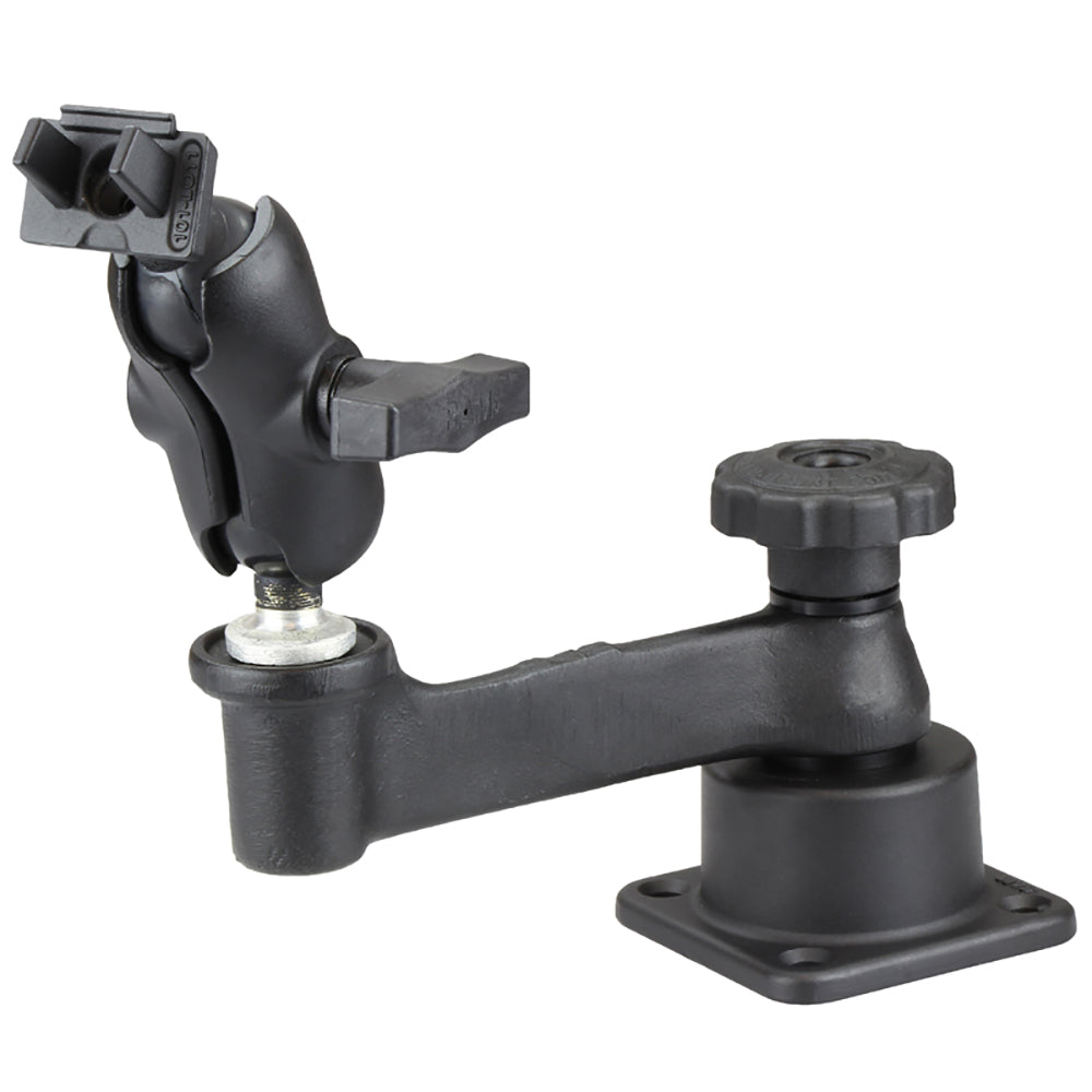 Soporte de brazo oscilante horizontal RAM Mount para la serie Lowrance Elite-5