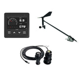Kit de navegación Veratron p/velero, sensor de viento, transductor, pantalla y cables