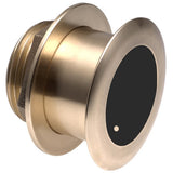 Transductor pasacascos de bronce Furuno B175HW Chirp con inclinación de 20°, 1 kW, conector de 10 pines