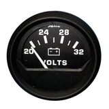 Voltímetro Faria Euro Negro de 2" (20-32 V)