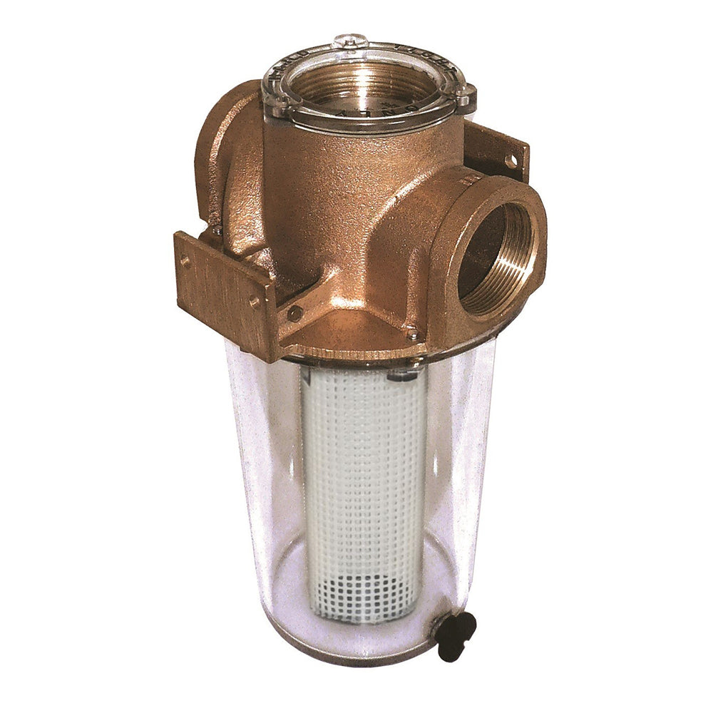 Filtro de agua cruda GROCO serie ARG-2500 de 2-1/2", filtro no metálico