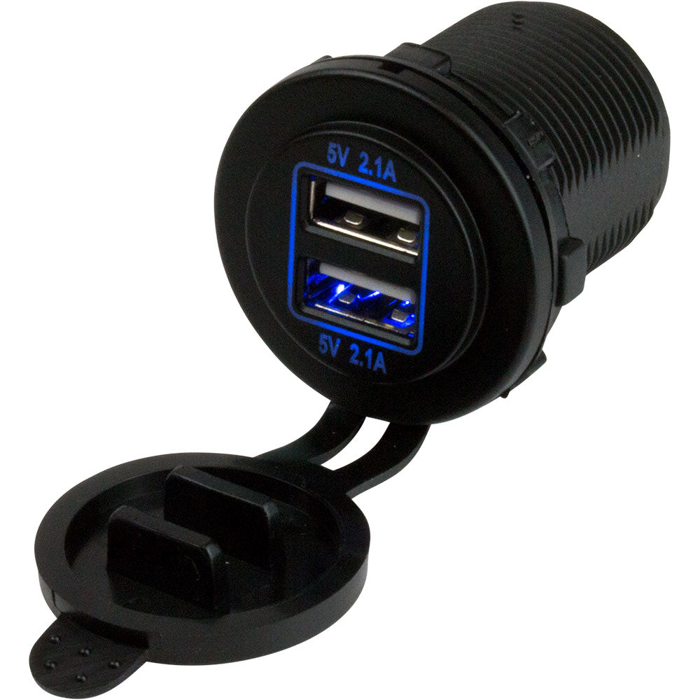 Toma de corriente USB doble Sea-Dog