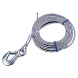 Cable de cabrestante galvanizado Sea-Dog - 3/16" x 20'