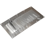 Rejilla de ventilación con persianas de acero inoxidable Sea-Dog - 5" x 9"