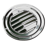Rejilla de ventilación redonda con persianas de acero inoxidable Sea-Dog - 4"