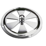 Ventilación tipo mariposa de acero inoxidable Sea-Dog - Pomo central - 4"