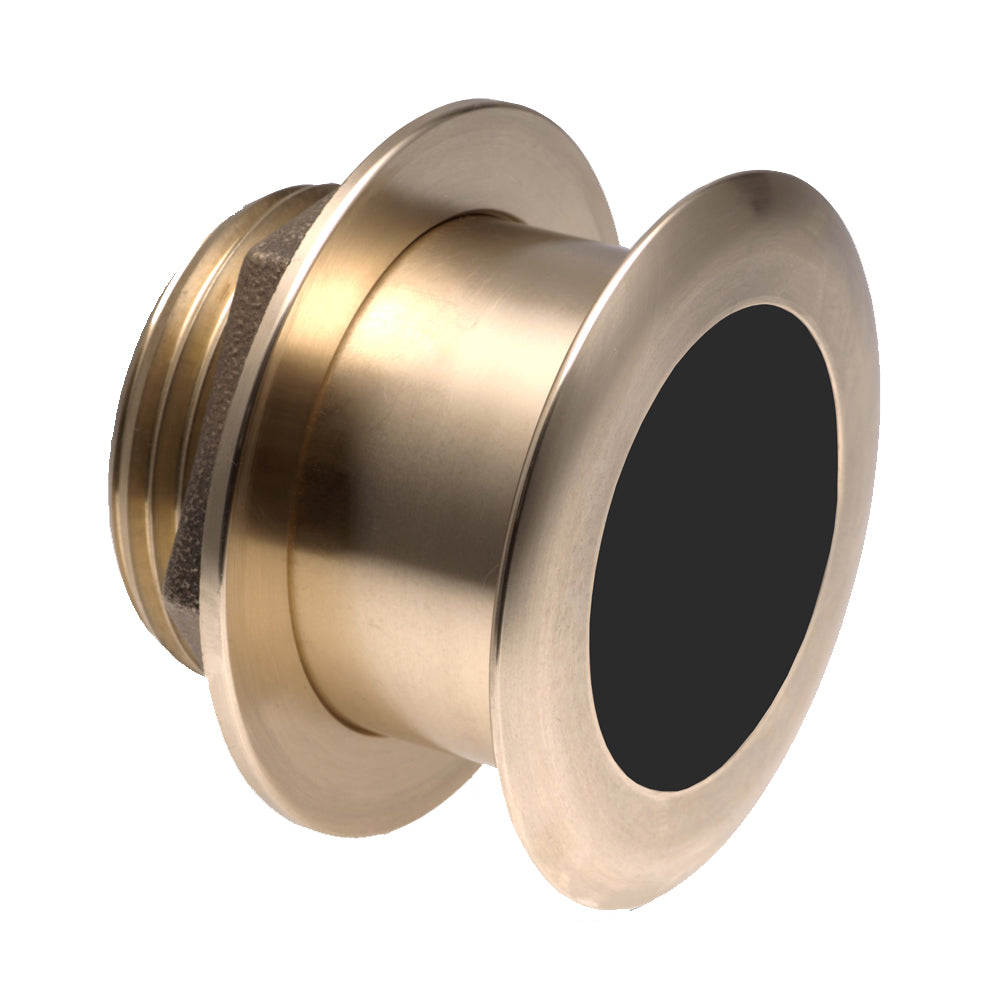 Transductor Raymarine B175H-W de 1KW de bronce pasacascos con elemento inclinado de 12°
