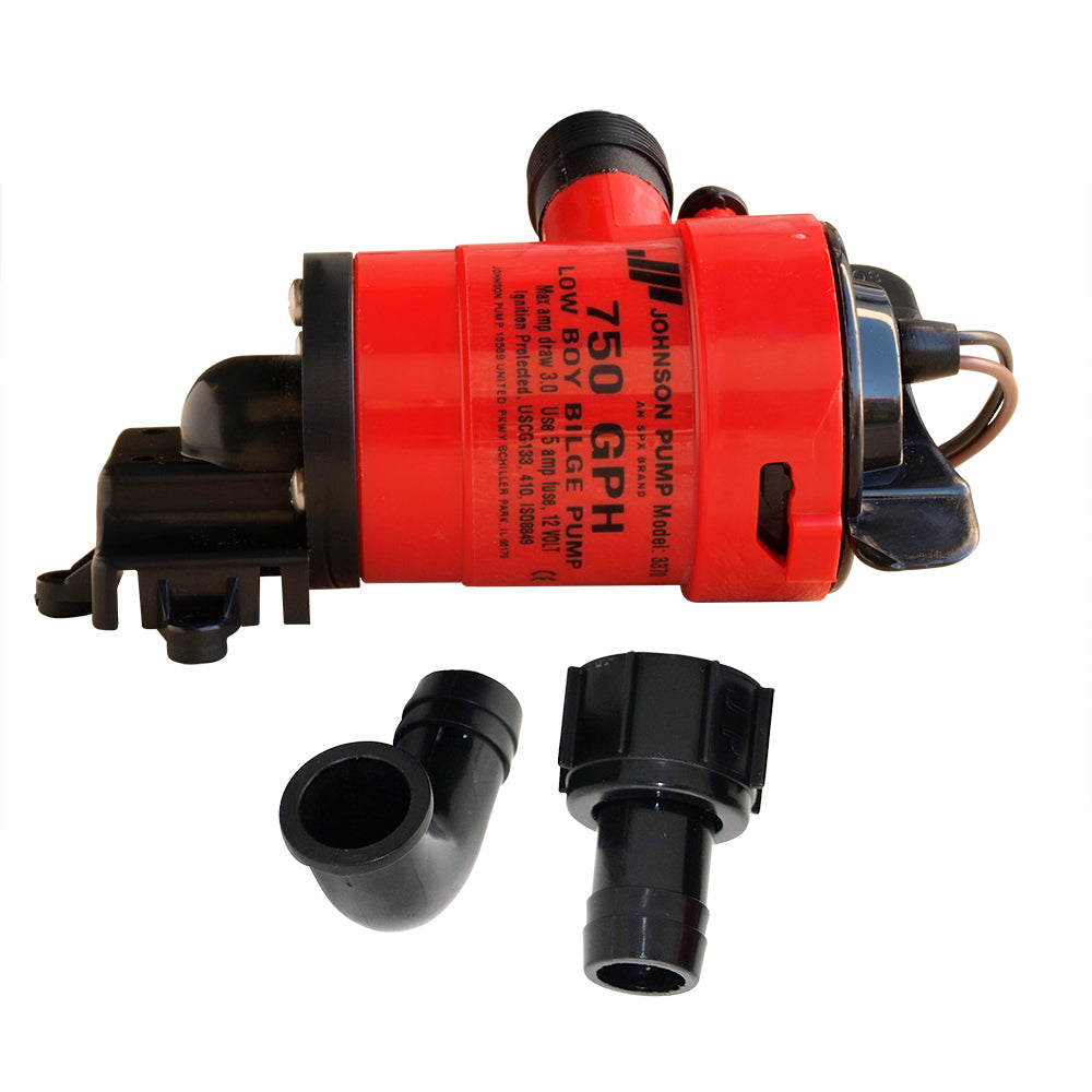 Bomba de achique Johnson Pump Low Boy - 750 GPH - 12V