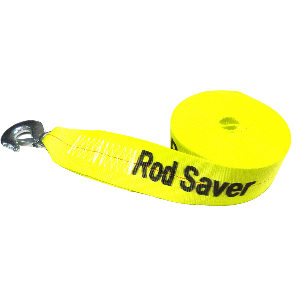 Correa de repuesto para cabrestante de alta resistencia Rod Saver - Amarillo - 3" x 30'