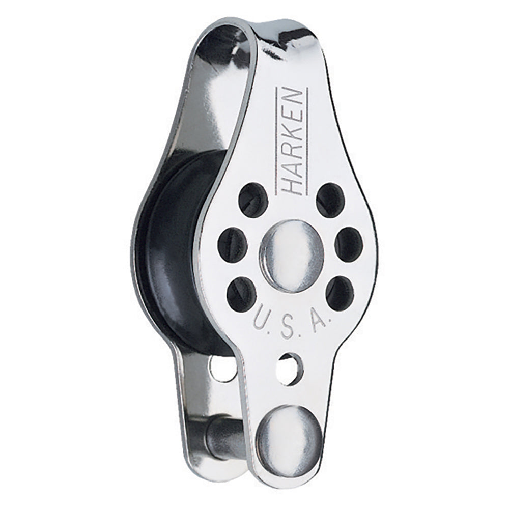 Polea Harken Micro de 22 mm con arraigo