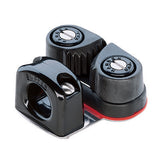Base de polea Harken Micro Carbo-Cam con guía de cabo