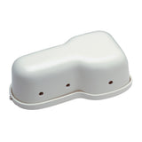 Cubierta para motor de limpiaparabrisas Marinco MRV - Blanco