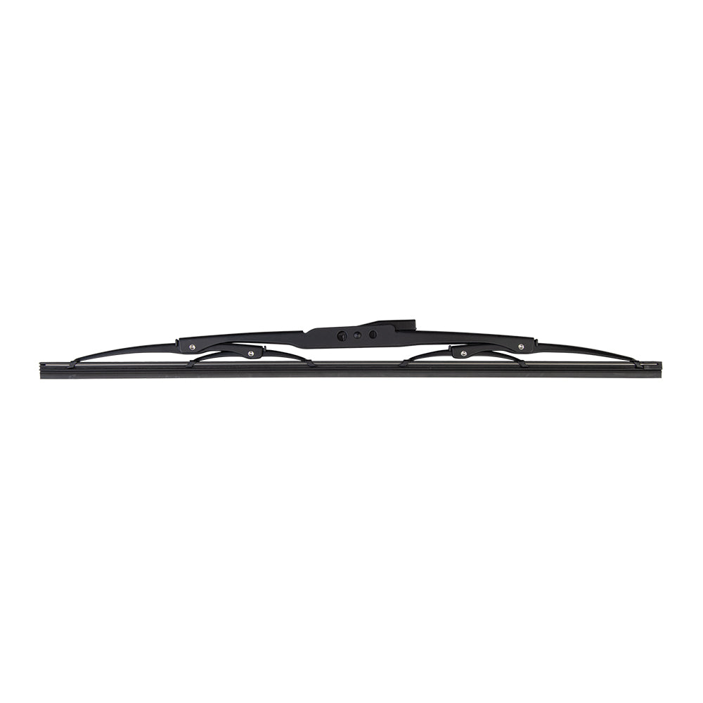 Escobilla limpiaparabrisas de acero inoxidable Marinco Deluxe - Negra - 24"