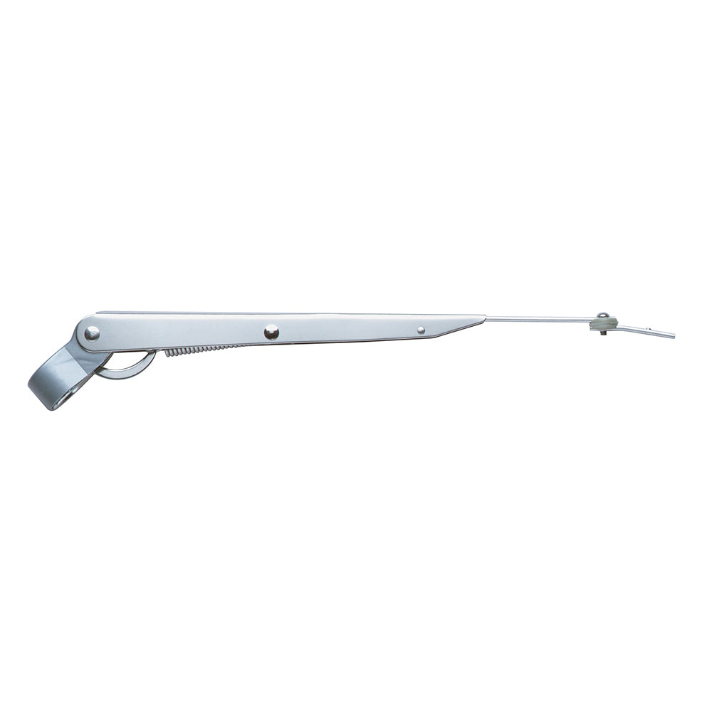Brazo de limpiaparabrisas Marinco Deluxe de acero inoxidable, individual - 14"-20"