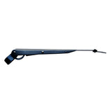 Brazo de limpiaparabrisas Marinco Deluxe de acero inoxidable - Negro - Unidad individual - 14"-20"